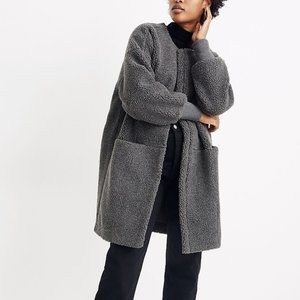 Madewell - Bonded Sherpa Cocoon Coat - Sz S
